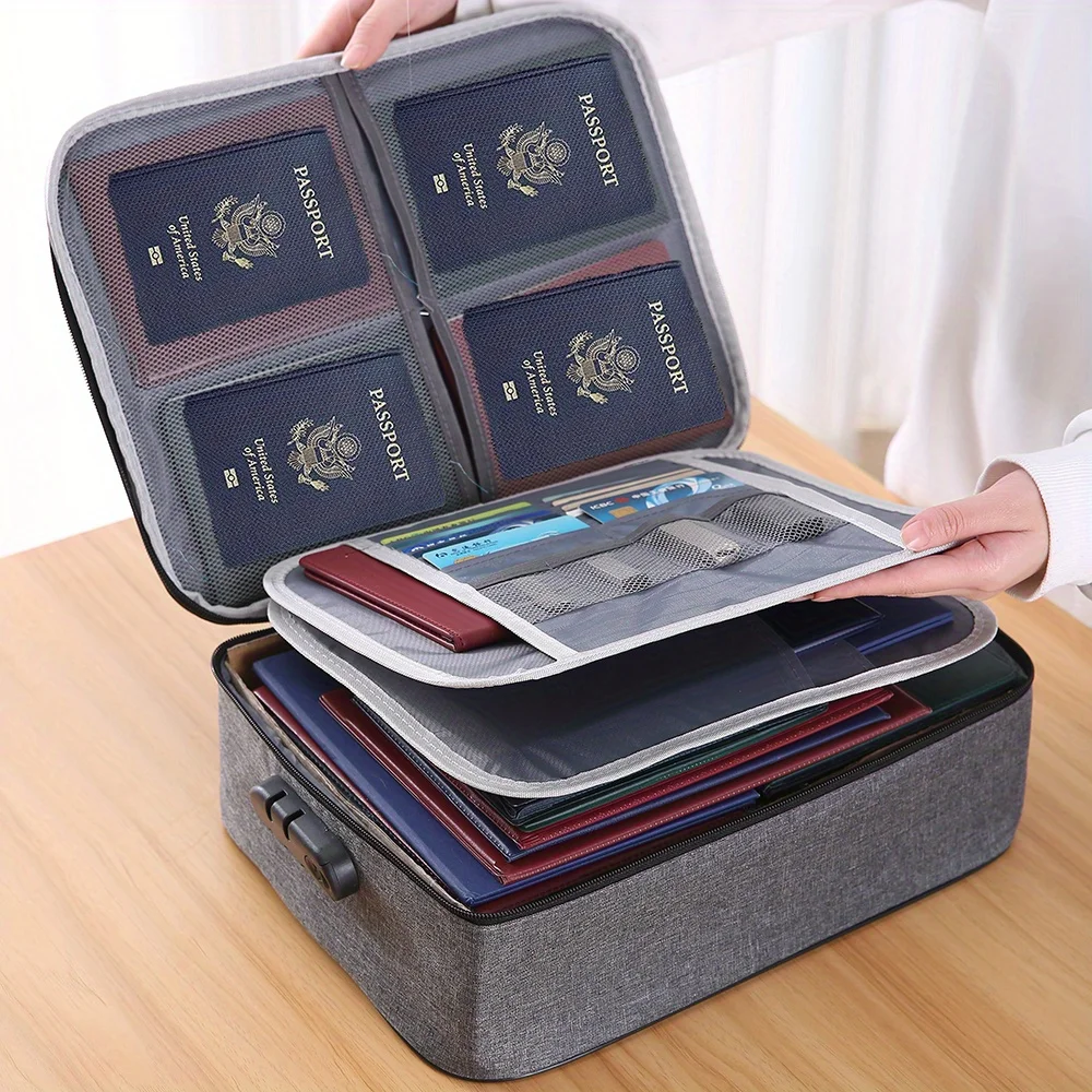 Home Office For Passport - Organizador de arquivos sacos documentos escritório