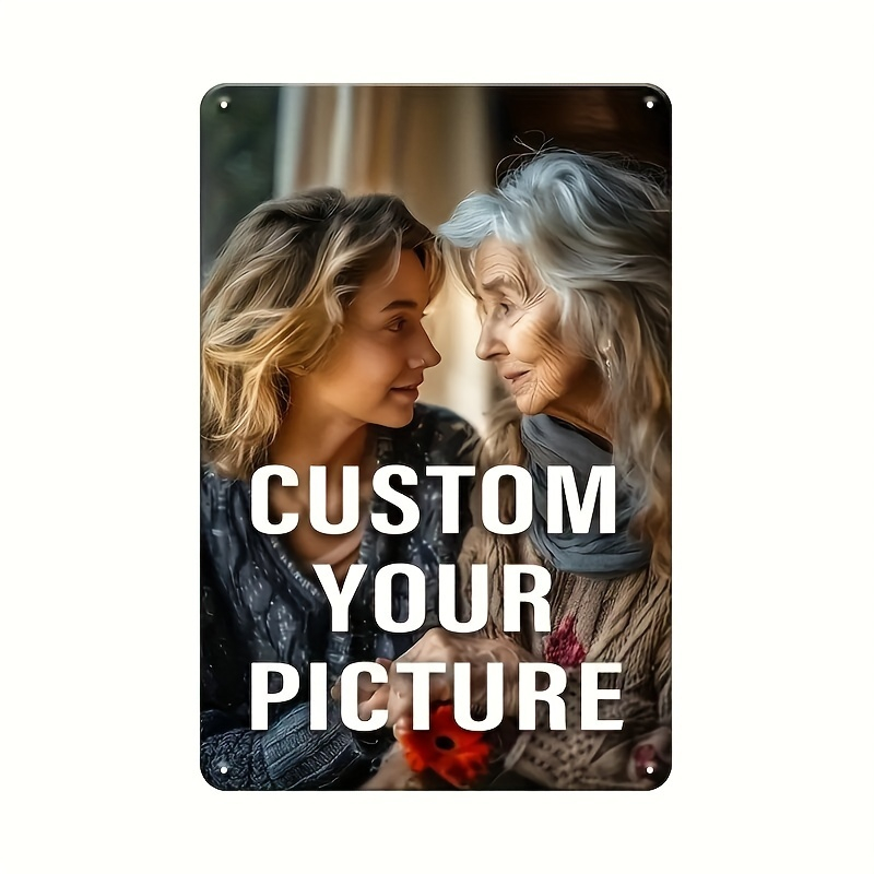 Home Office Gif - Placa de Metal Personalizada - Placa