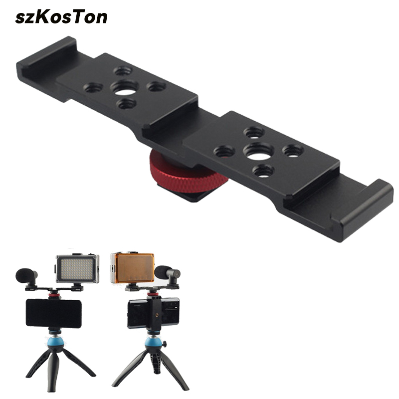 Monitor Arm Dual - Suporte de montagem de sapata fria