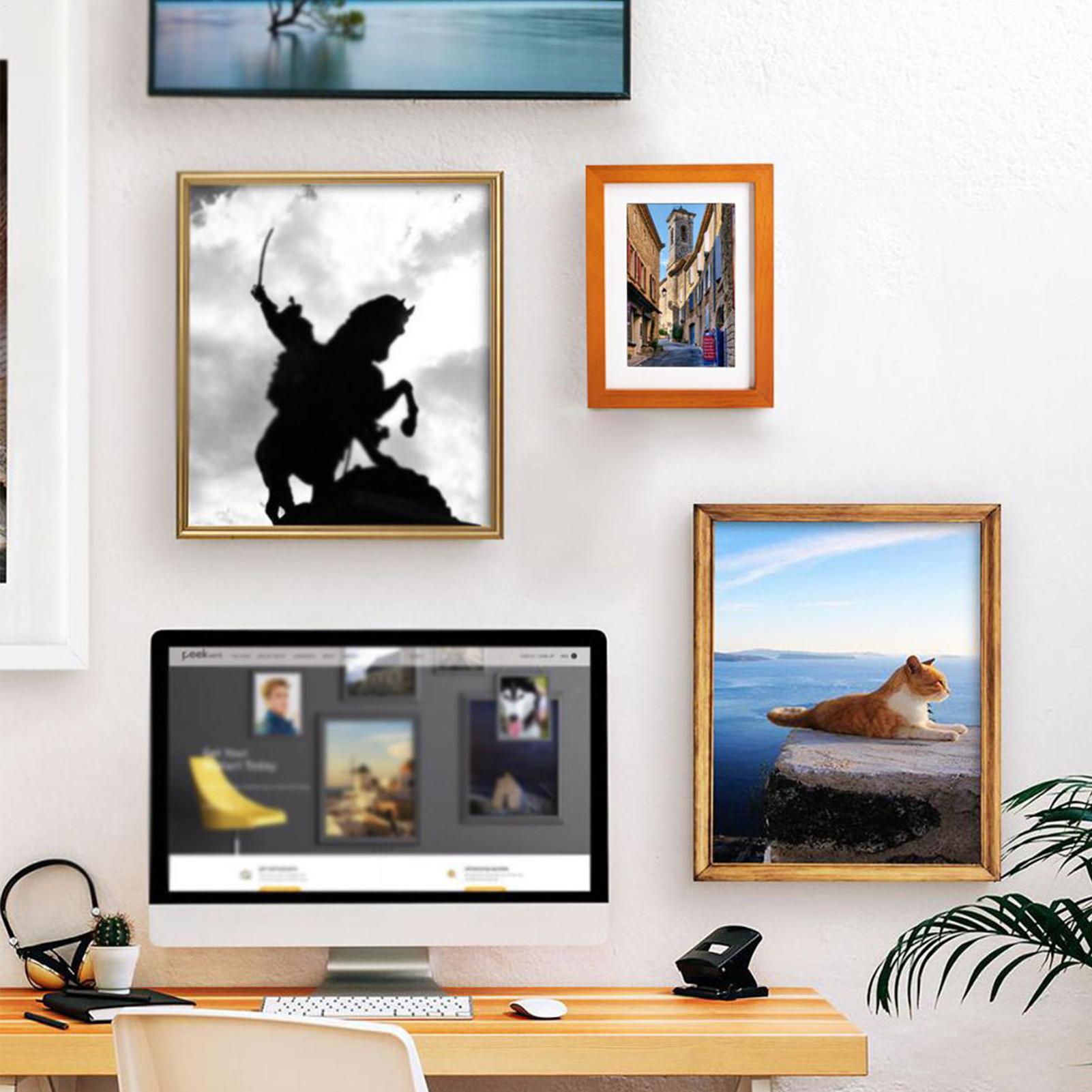 Home Office For Passport - Moldura portátil para fotos, caixa de