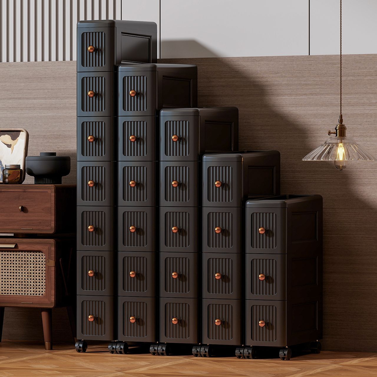 File Cabinet Drawer - Armário de Armazenamento com Gavetas de
