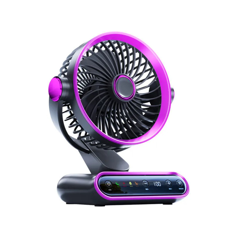 Home Office Hours - Ventilador de mesa portátil, 8500rpm, recarregável,