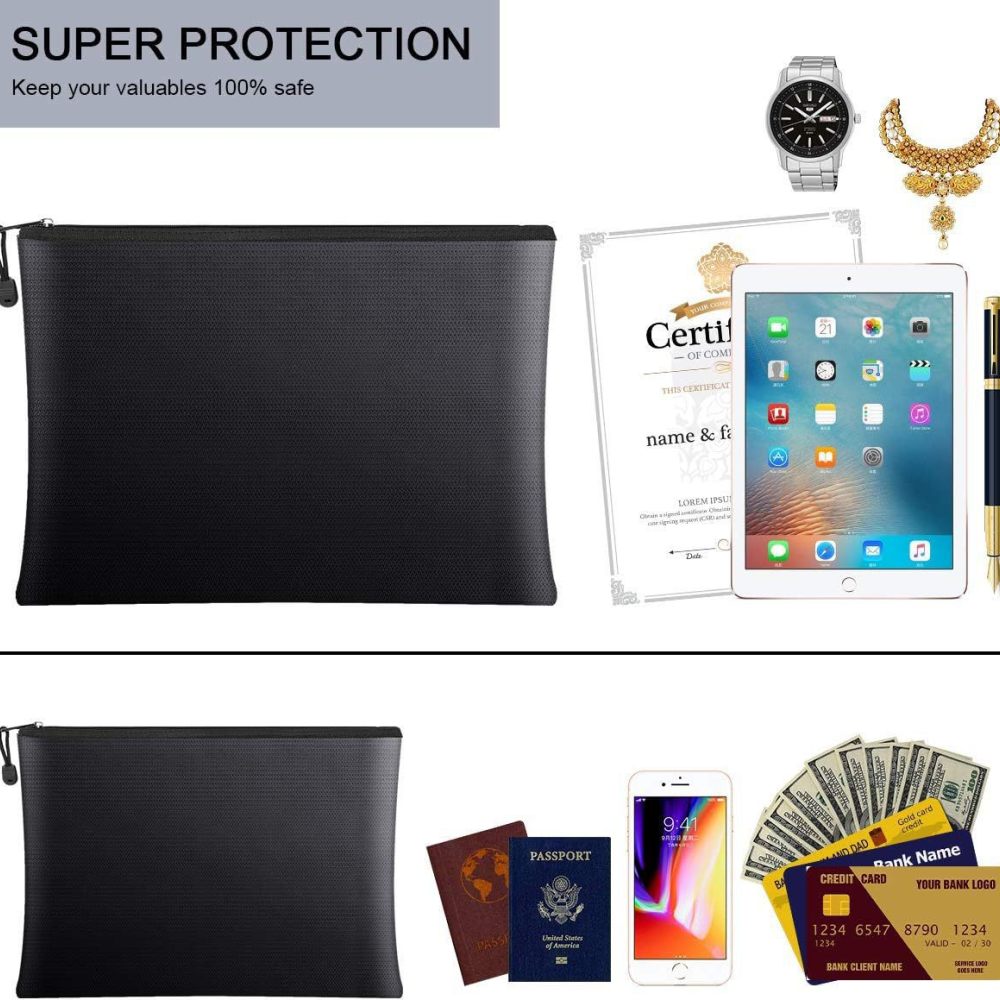 Home Office For Passport - Bolsa para documentos à prova de