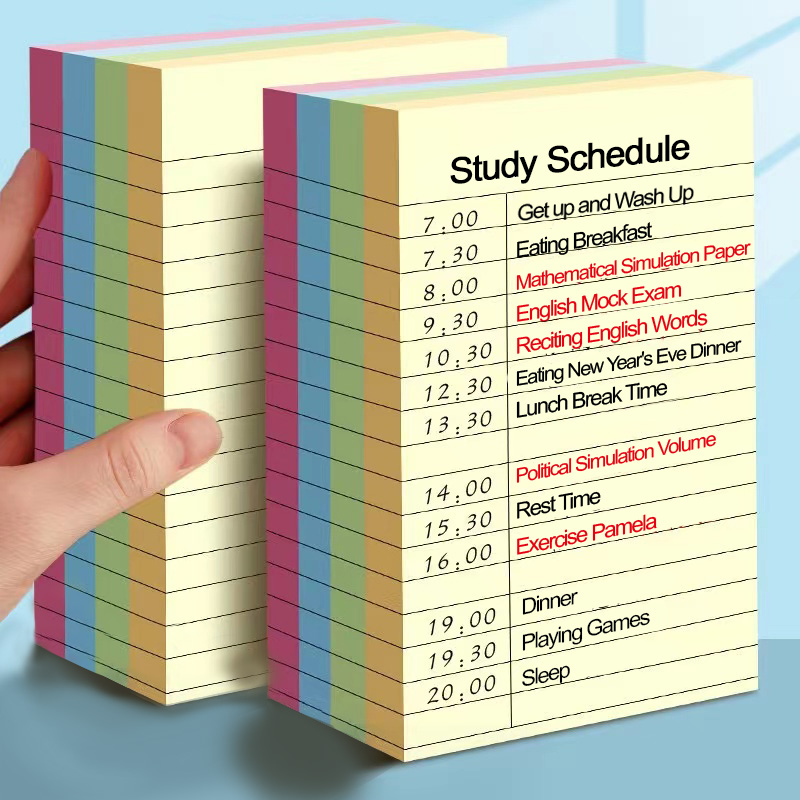 Sticky Note Dispenser - 200 folhas linha notas pegajosas 4