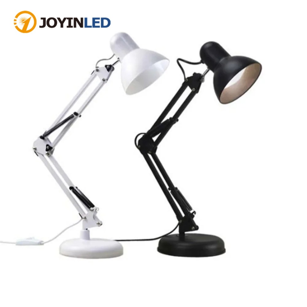 Home Office Work Table - Luminária de Mesa Ajustável JOYINLED E27