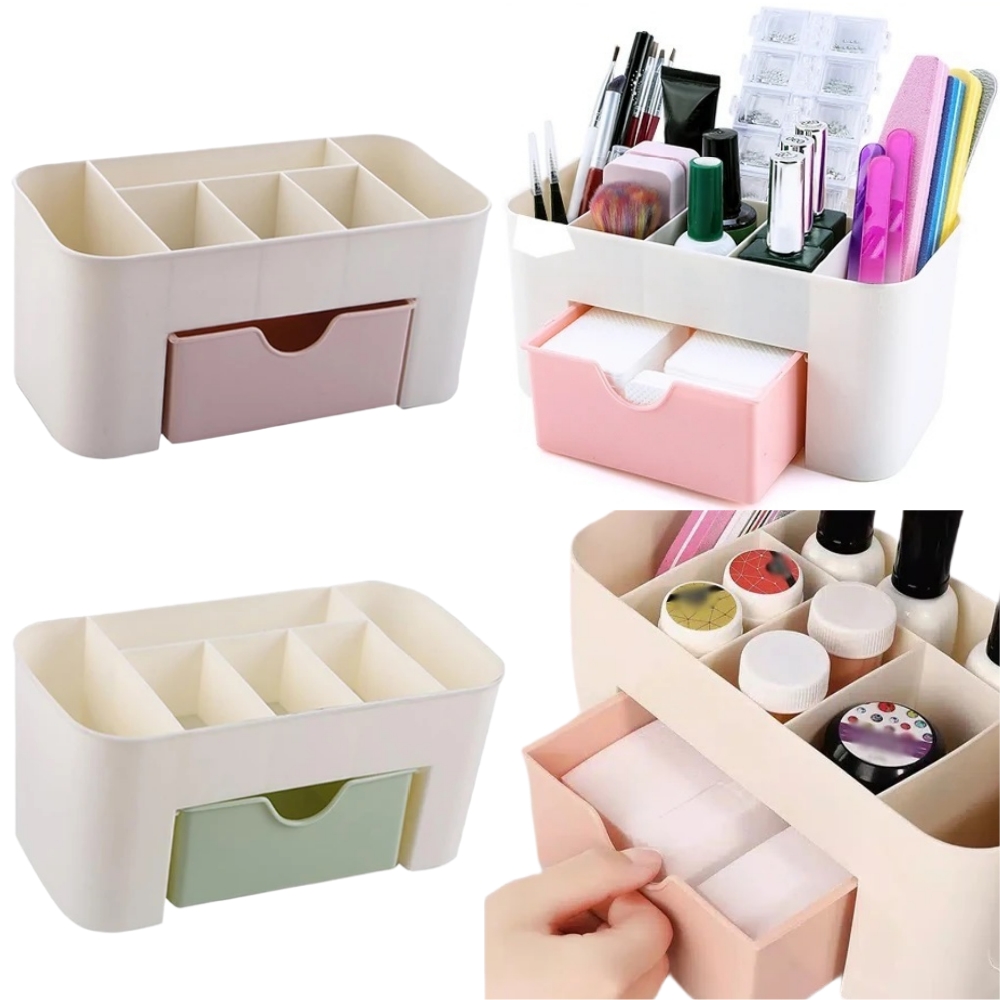 File Cabinet Drawer - Organizador de arte em unhas, gaveta
