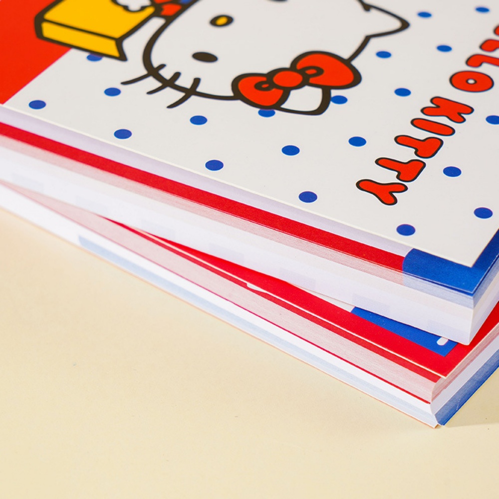 Genuíno 100 folhas sanrio olá  - Sticky Note Dispenser avaliação e preço
