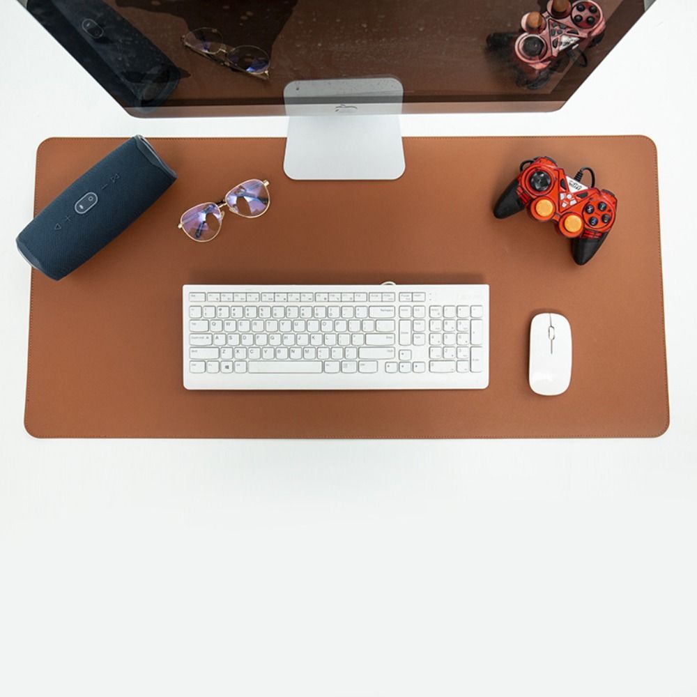 Tapete de Mesa em Couro PU Col - Home Office Keyboard And Mouse avaliação e preço