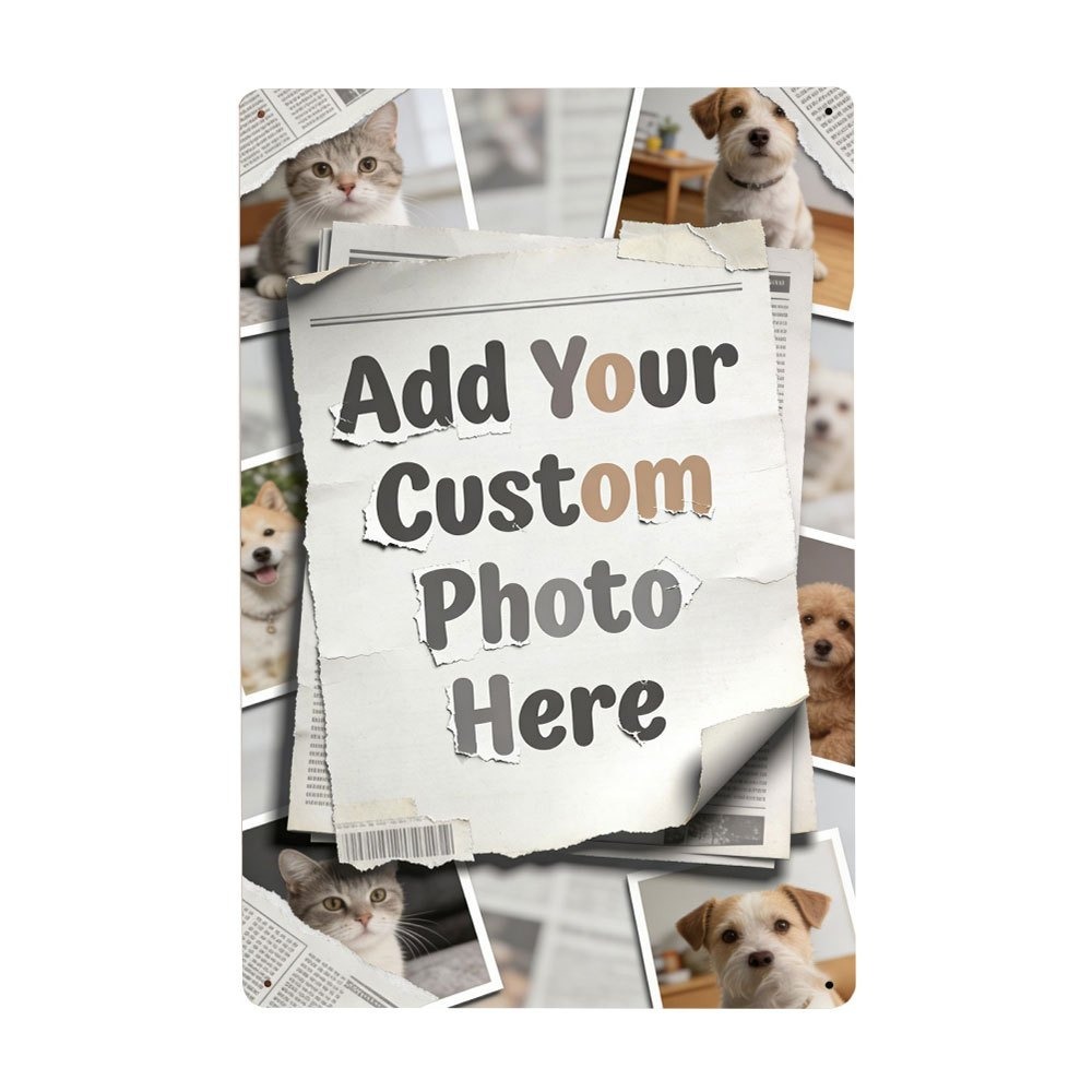 Placa de Metal Personalizável  - Home Office Gif avaliação e preço