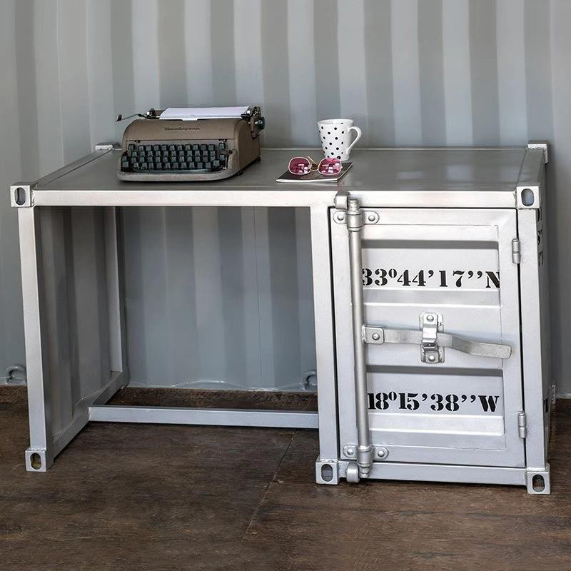 Estilo industrial mesa de comp - Home Office Work Table avaliação e preço