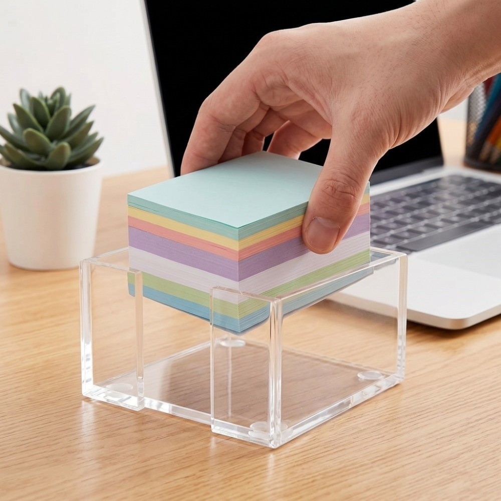 Suporte Transparente para Nota - Sticky Note Dispenser avaliação e preço