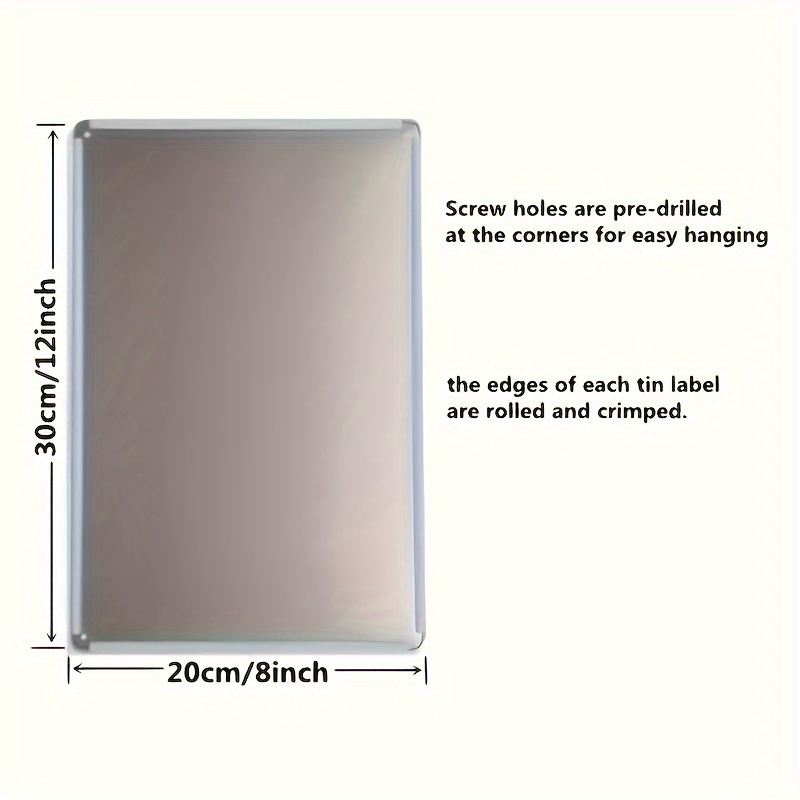 Placa de Metal Personalizada - - Home Office Gif avaliação e preço