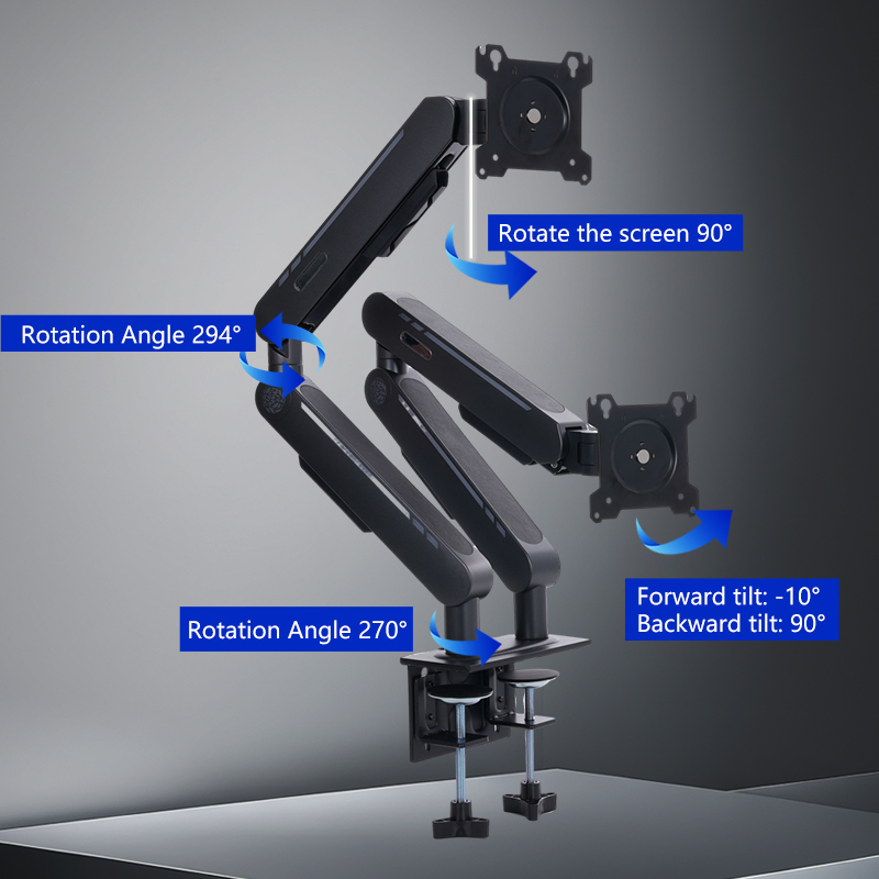 Suporte de Mesa com Mola a Gás - Monitor Arm Dual avaliação e preço