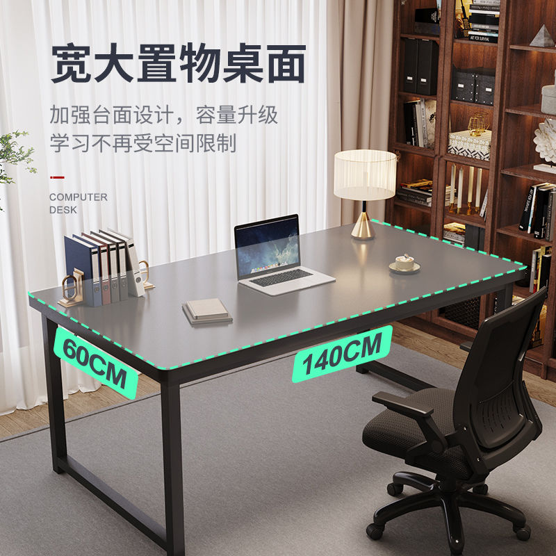 Mesa de computador simples, qu - Home Office Work Table avaliação e preço