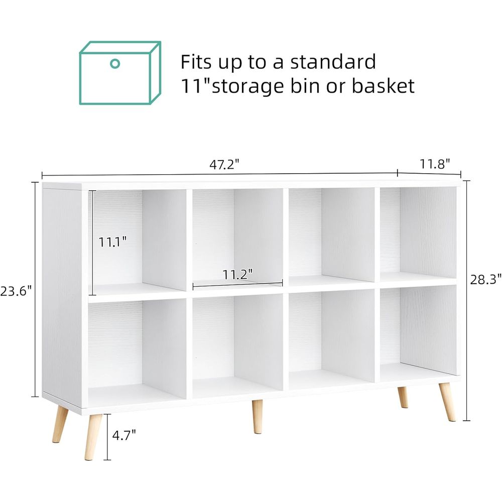 Estante de Madeira de 2 Níveis - Home Office With Bookshelves avaliação e preço