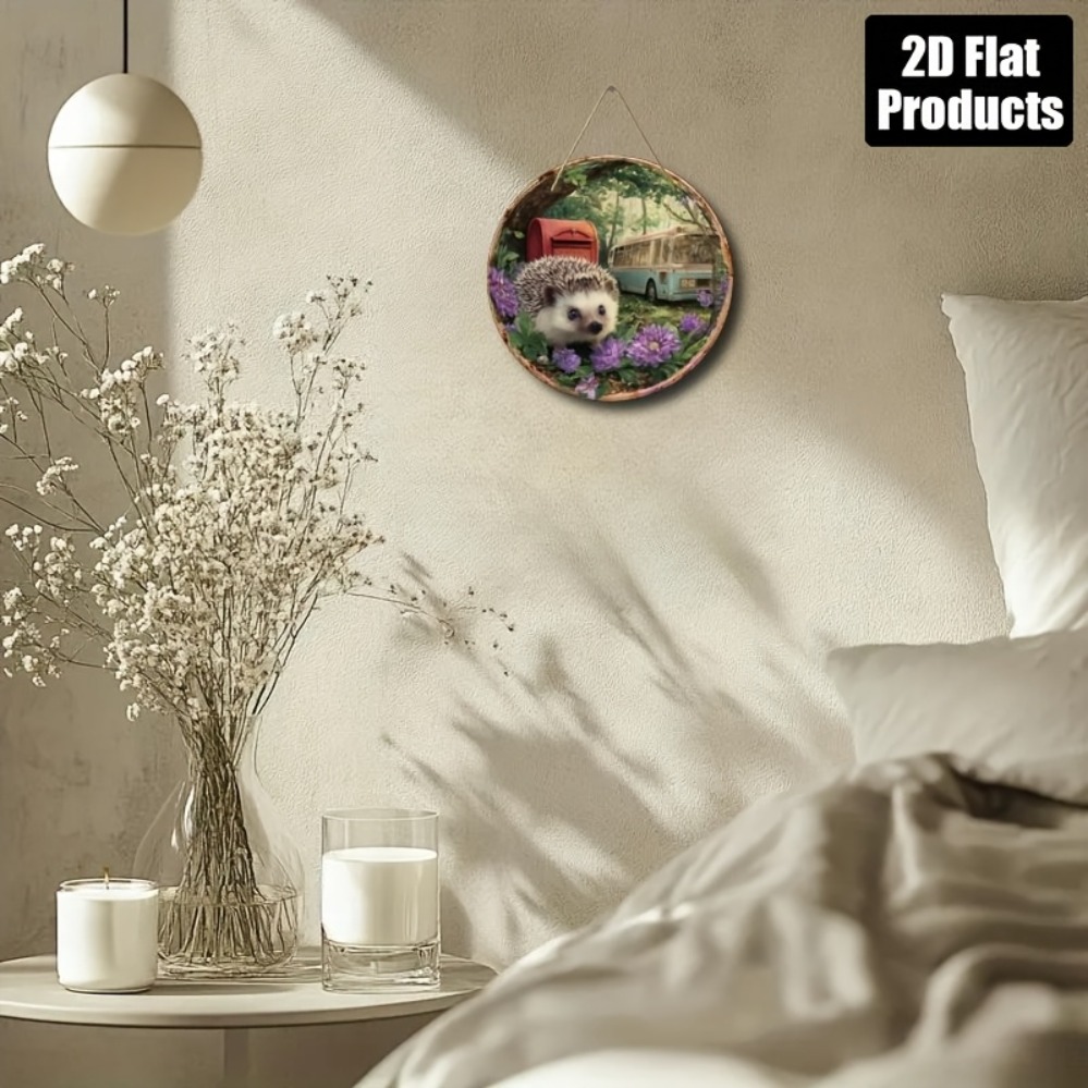 Placa de Metal 2D, Placa Redon - Home Office Gif avaliação e preço
