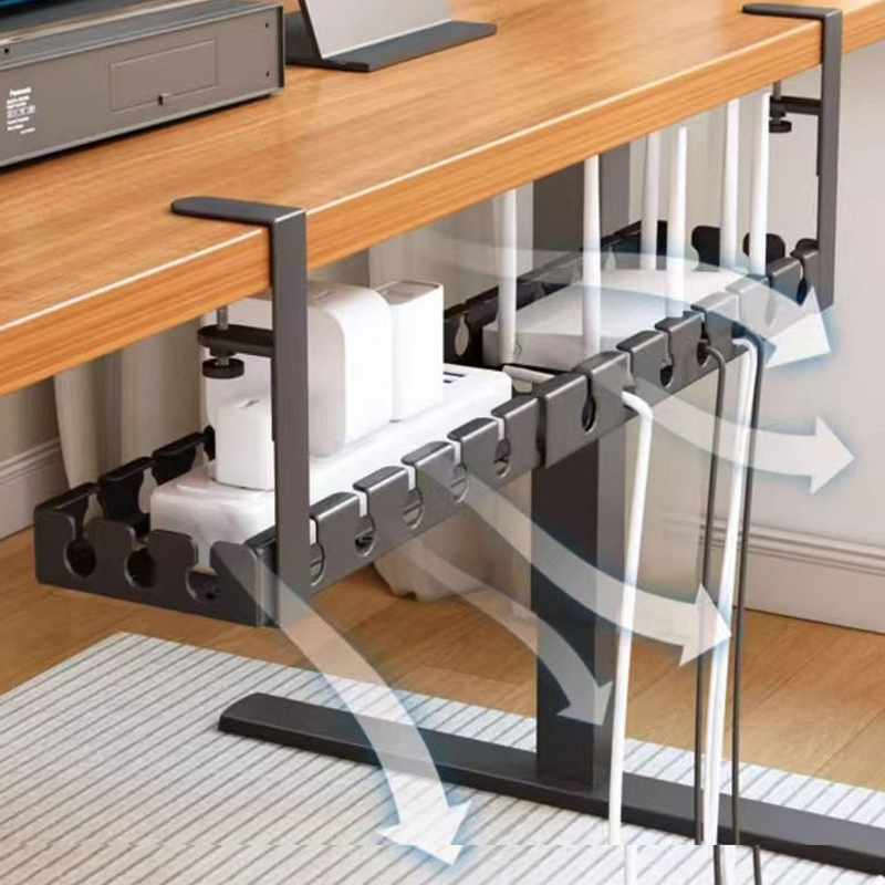 Sob a mesa organizador de cabo - Home Office Work Table avaliação e preço