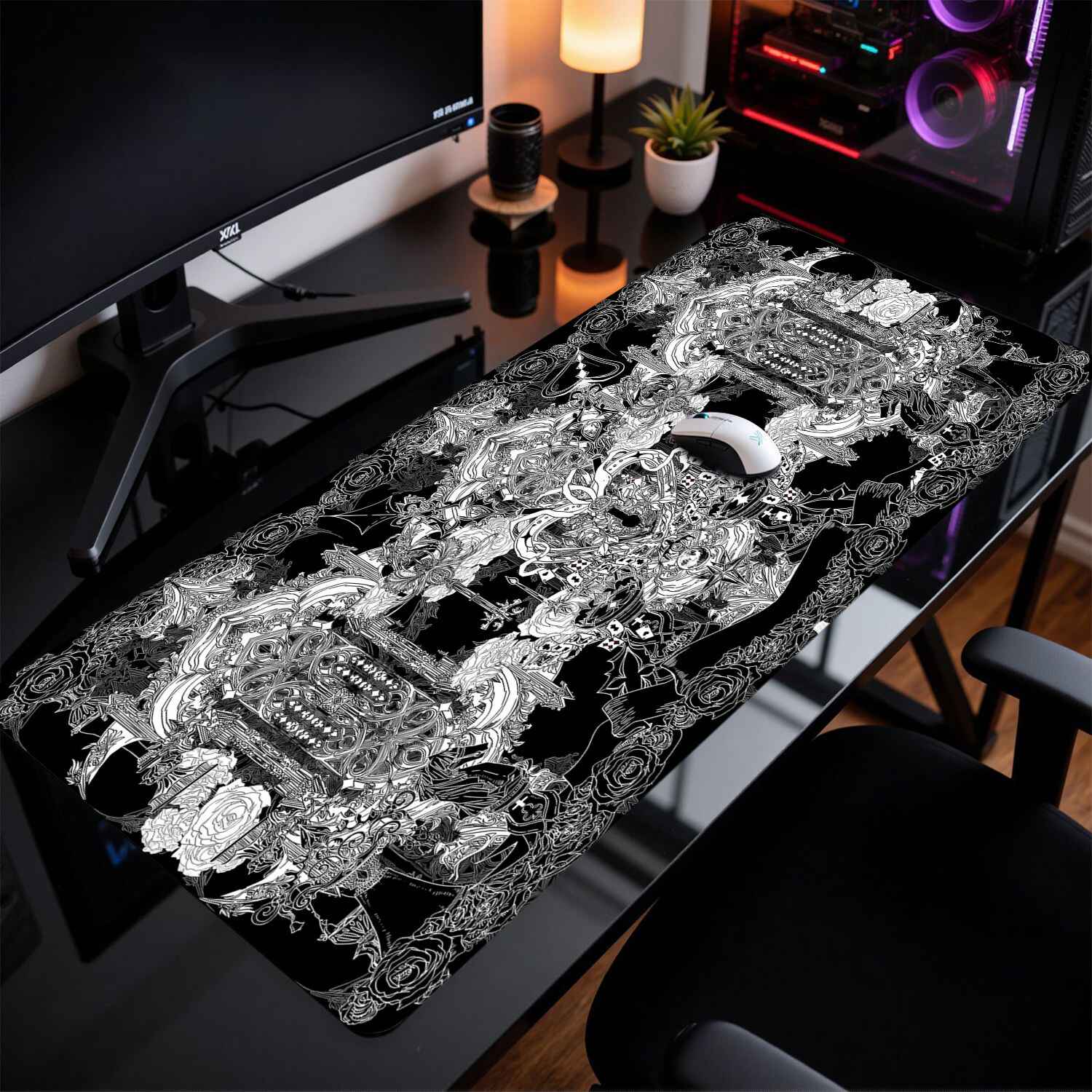 Mouse Pad Extra Grande Divine  - Home Office Keyboard And Mouse avaliação e preço