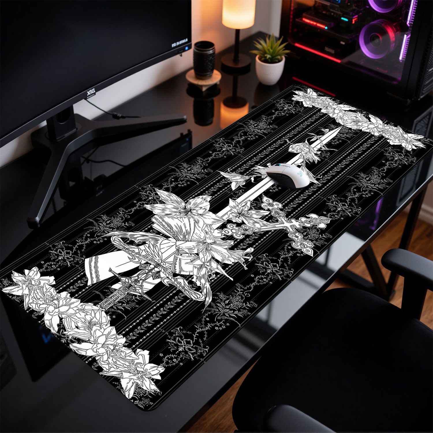 Mouse Pad Extra Grande Divine  - Home Office Keyboard And Mouse avaliação e preço