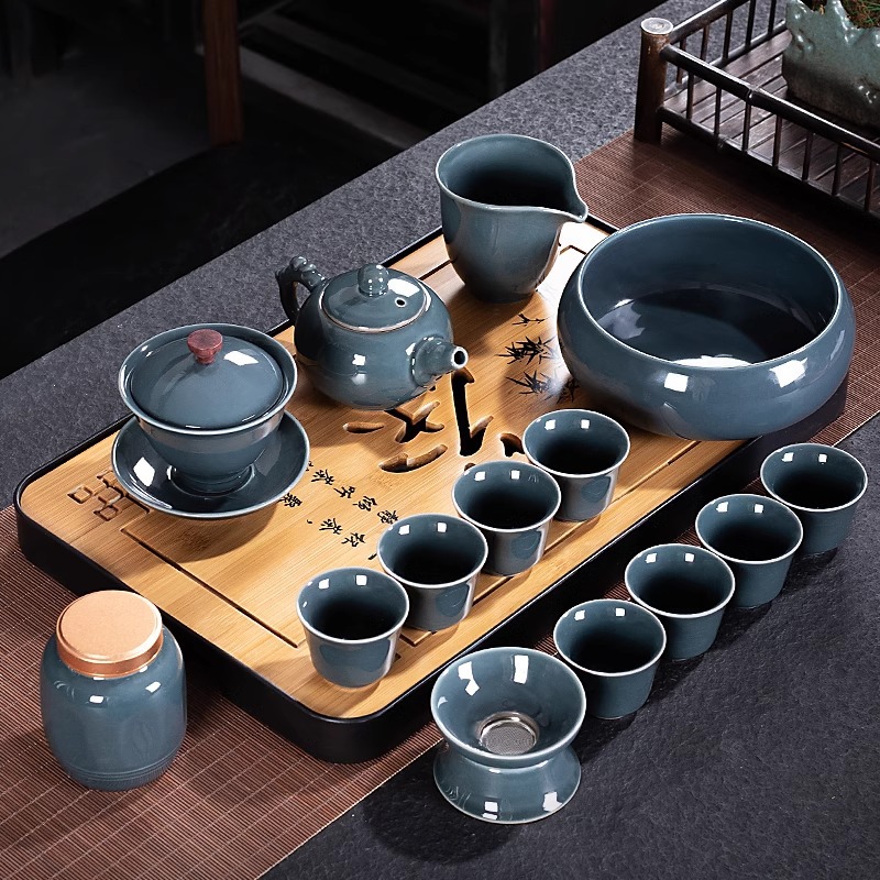 Conjunto de chá Geyao Kung Fu  - Home Office Gif avaliação e preço