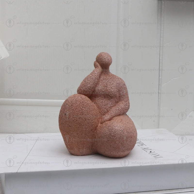 1 peça, Estátua de Mulher Gord - Home Office In Living Room avaliação e preço