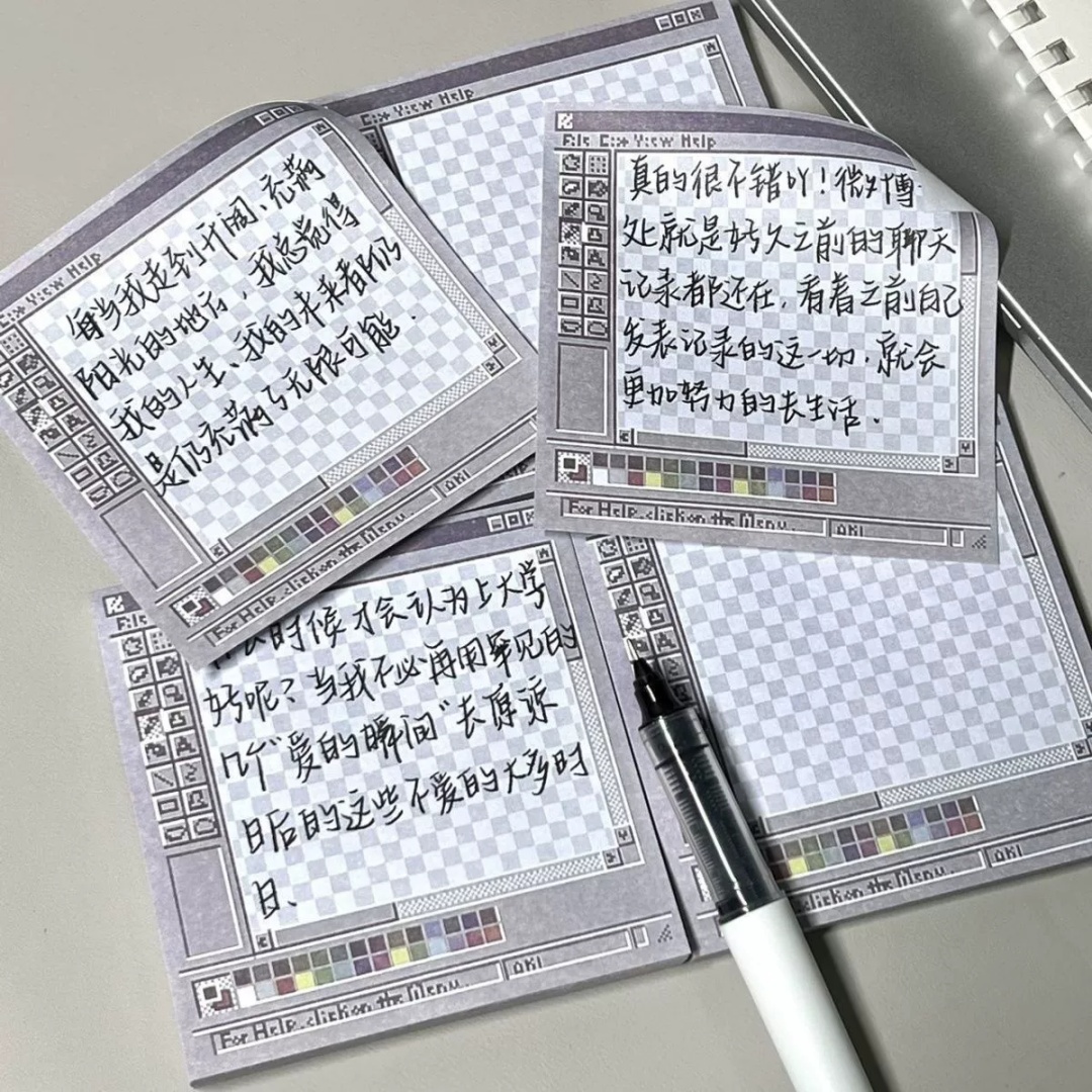 50 folhas de computador desenh - Sticky Note Dispenser avaliação e preço
