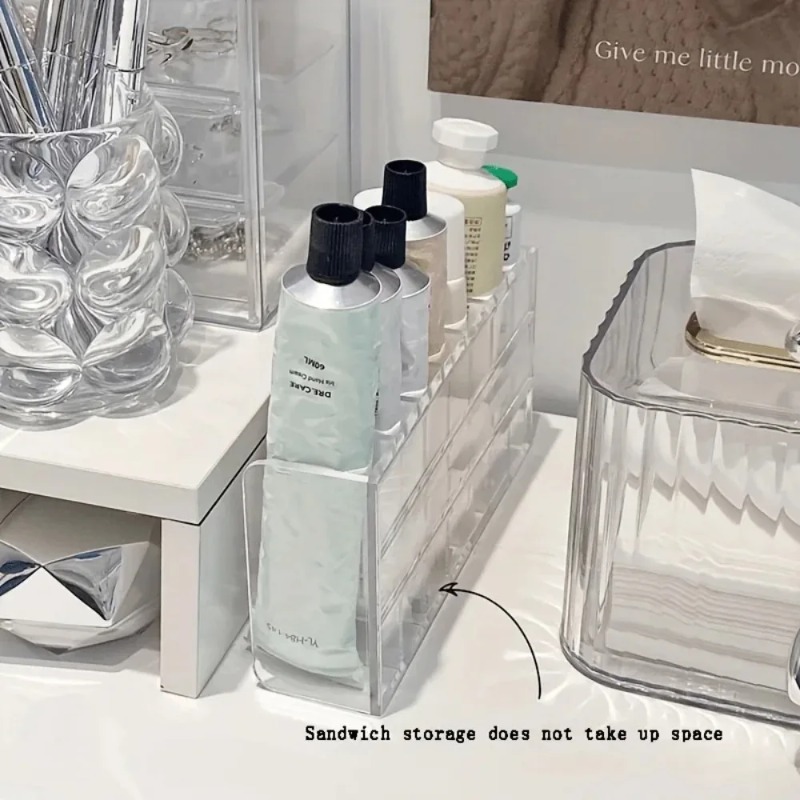 Organizador cosmético de plást - Home Office Work Table avaliação e preço