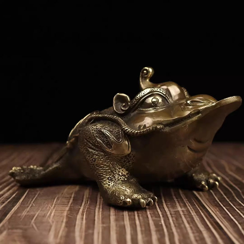 Estátua de sapo de dinheiro de - Home Office Gif avaliação e preço