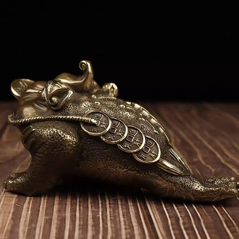 Estátua de sapo de dinheiro de - Home Office Gif avaliação e preço