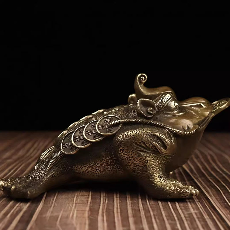 Estátua de sapo de dinheiro de - Home Office Gif avaliação e preço