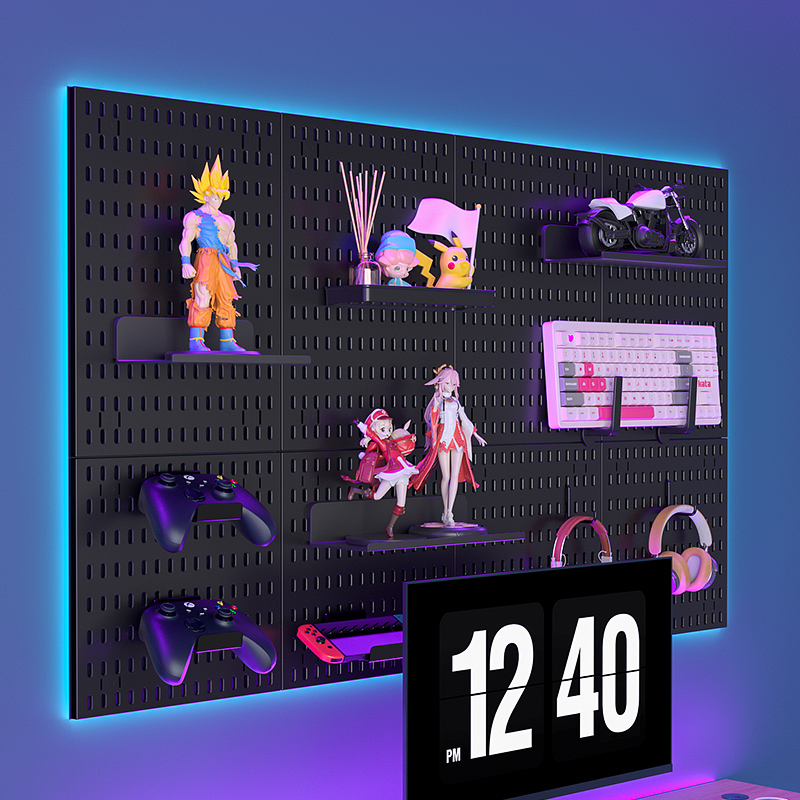 Painel de Parede com Furos, Or - Home Office Keyboard And Mouse avaliação e preço