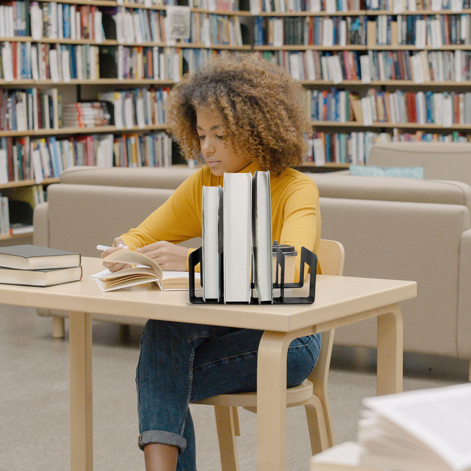 Suporte para Livros para Prate - Home Office With Bookshelves avaliação e preço