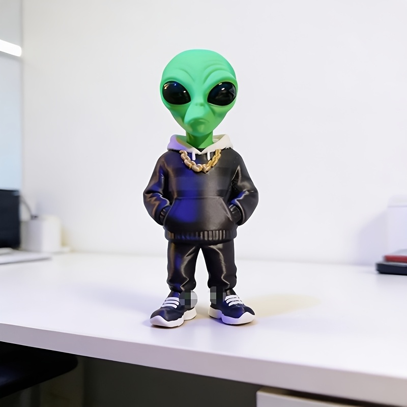 1 Peça de Figura Alienígena Ve - Home Office With Bookshelves avaliação e preço