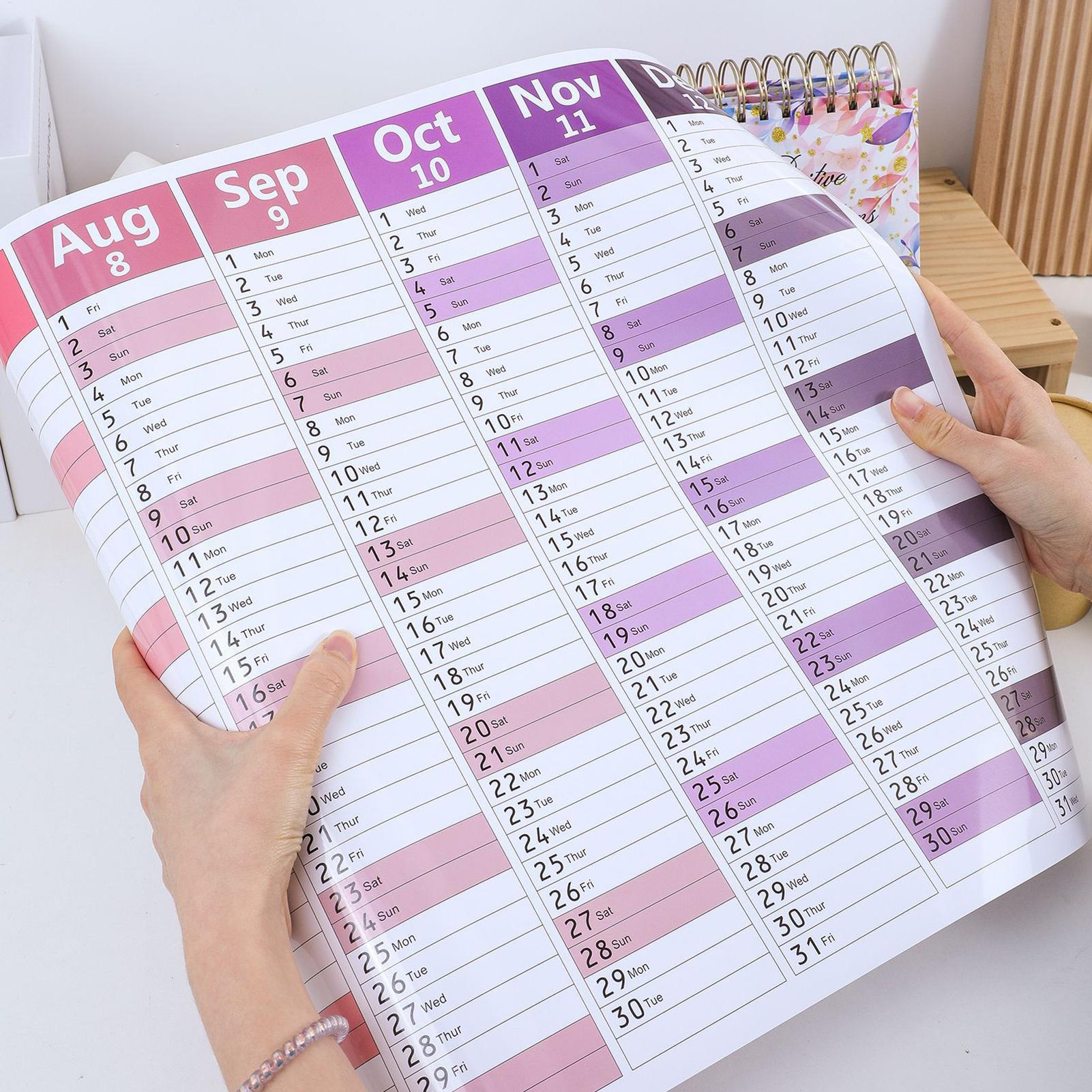 2026 calendário de parede em i - English Home Office avaliação e preço